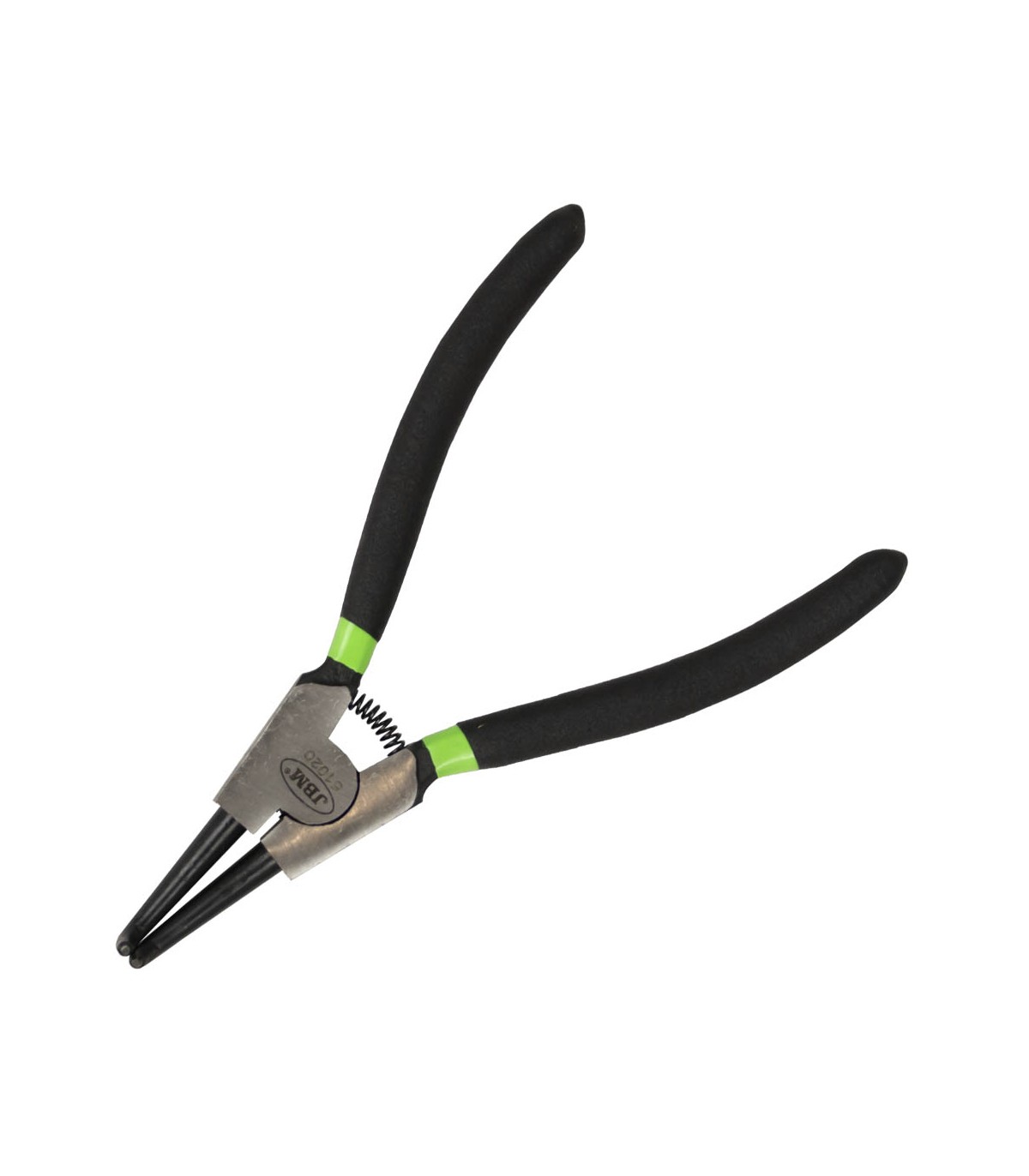 Pince circlips extérieur embout courbé 7'' 180mm Jbm