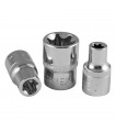 Douille 1/2" torx E24  court chrome JBM