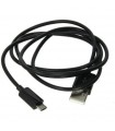 Câble/adaptateur USB, entrée : USB 2.0, sortie : microUSB, noir, 1,52 m