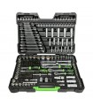 COFFRET À OUTILS 216 PIÈCES 12 PANS - ZINGUÉ