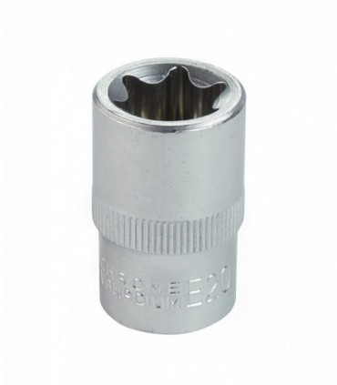 Douille Empreinte étoile E20 carré 1/2"