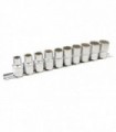 Rail a douilles tournevis 1/2" 12 pans  - JBM