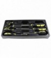 Module + 7 tournevis plats pour servante d'outils - JBM